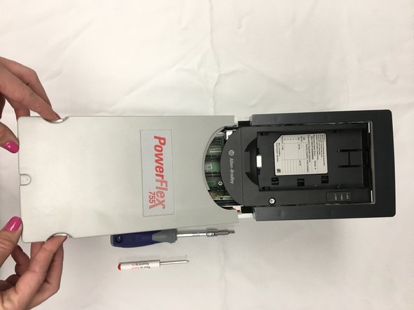 Rockwell Automation PowerFlex 755 Disassembly, Removing the Lower Cover: step 3, image 1 of 1