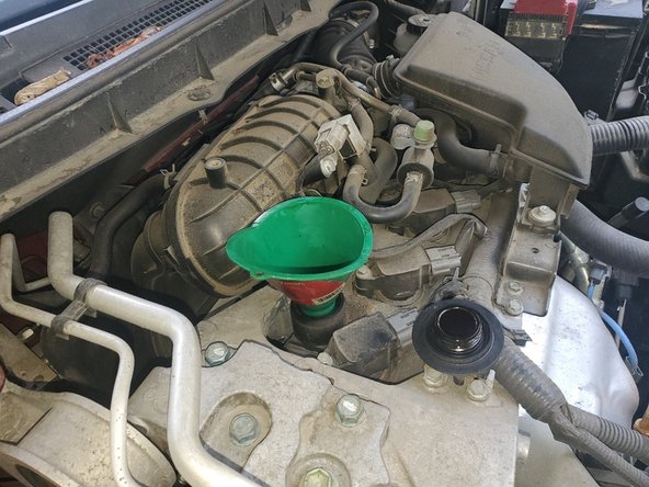 2013-2020 Nissan Rogue Oil and Oil Filter Replacement: step 8, image 2 of 3