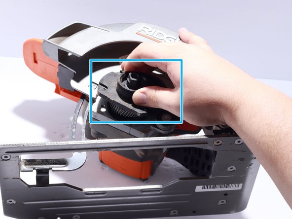 Ridgid GEN5X R8653 Spindle Lock Assembly Replacement: step 10, image 2 of 2