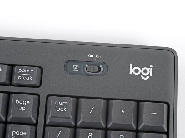 How to Open Your Logitech K295 Keyboard, Prepare your keyboard for disassembly: crwdns2935265:01crwdnd2935265:01crwdnd2935265:02crwdne2935265:0