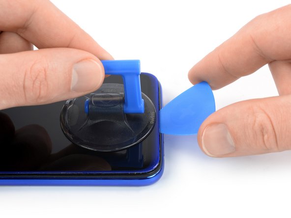 Xiaomi Redmi Note 8 Screen Replacement, Insert an opening pick: crwdns2935265:019crwdnd2935265:02crwdnd2935265:03crwdne2935265:0