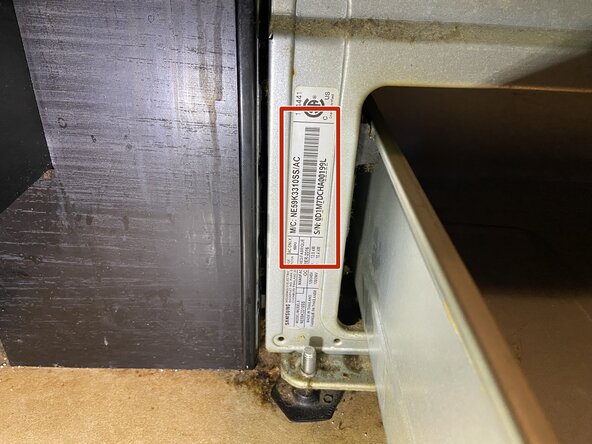 Samsung NE59K3310SS Range Dual Surface Element Control Switch Replacement, Range Dual Surface Element Control Switch: step 1, image 3 of 3