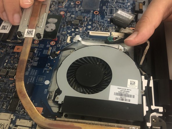 HP 17-bs049dx Fan Replacement, Fan: crwdns2935265:06crwdnd2935265:02crwdnd2935265:03crwdne2935265:0