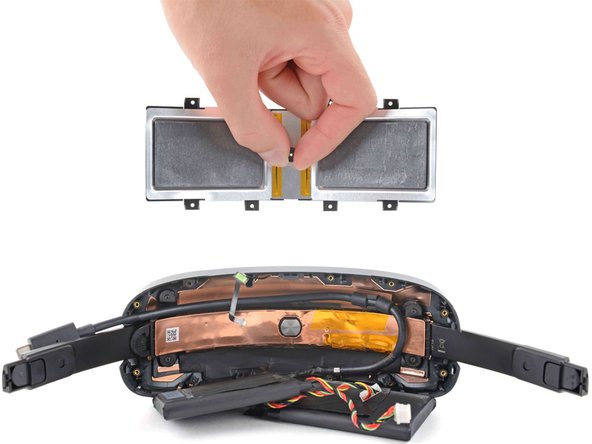 HTC Vive XR Elite Battery Cradle Power LED Replacement, Remove the rear metal battery enclosure: crwdns2935265:027crwdnd2935265:02crwdnd2935265:02crwdne2935265:0