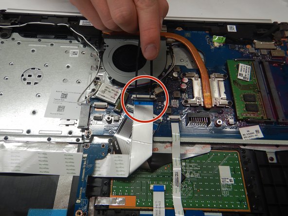 HP 15-da0012dx Motherboard Replacement: step 15, image 2 of 3