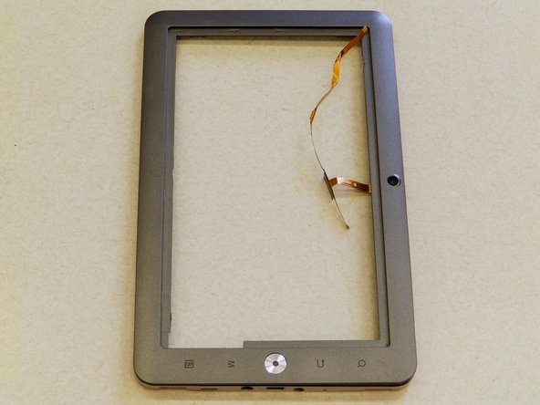 Coby Kyros MID7024  Front Frame Replacement, Front Frame: crwdns2935265:015crwdnd2935265:02crwdnd2935265:02crwdne2935265:0