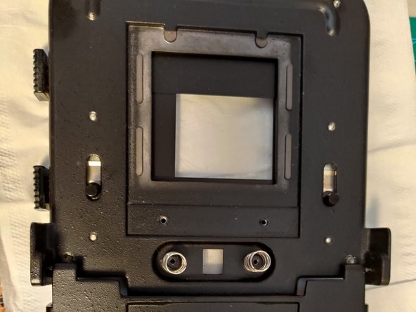 Meopta Opemus 5 Disassembly and Cleaning (ft. Anaret 4.5/80), Negative carrier Part 1: step 6, image 2 of 3