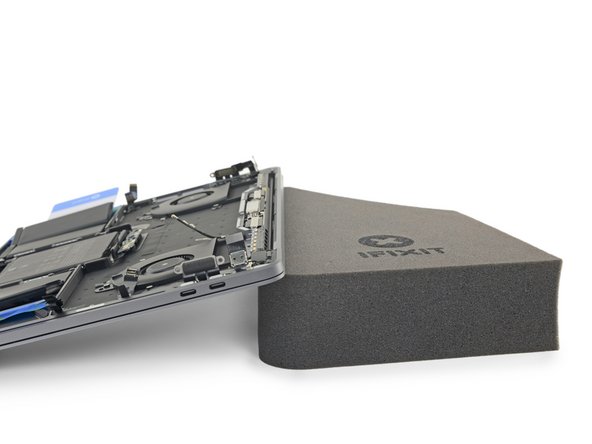 MacBook Pro 13" Touch Bar Late 2016 Battery Replacement, Elevate the back edge: step 81, image 2 of 2