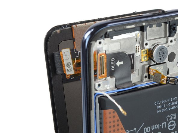 Xiaomi Mi 10 Lite Screen Replacement, Remove the screen: crwdns2935265:031crwdnd2935265:02crwdnd2935265:03crwdne2935265:0