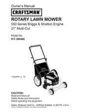 Craftsman Walk-Behind Mower 917.388480 - iFixit