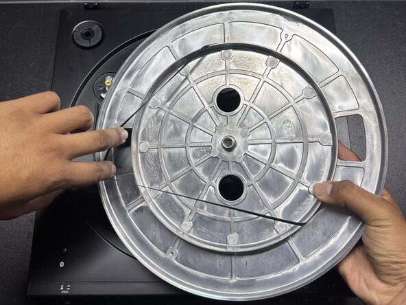 Audio Technica AT-LP60XUSB Turntable Belt Replacement: crwdns2935265:04crwdnd2935265:02crwdnd2935265:03crwdne2935265:0