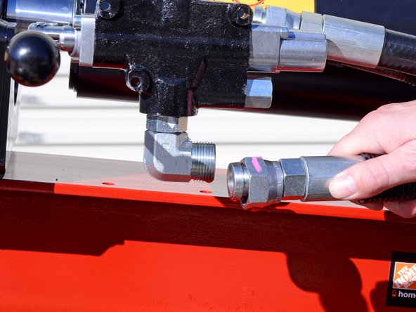 Toro Log Splitters 22618HD 2019 Control Valve Replacement: step 11, image 2 of 2