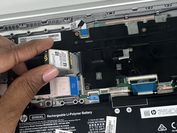 HP Chromebook 15a-nb0013dx Wi-Fi Module Replacement: crwdns2935265:08crwdnd2935265:02crwdnd2935265:03crwdne2935265:0