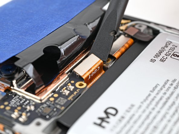 HMD Fusion Screen Replacement, Disconnect the display: crwdns2935265:012crwdnd2935265:02crwdnd2935265:02crwdne2935265:0