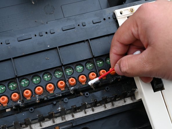 How to Fix Unresponsive Keys for an Optimus Concertmate 980: step 8, image 2 of 3