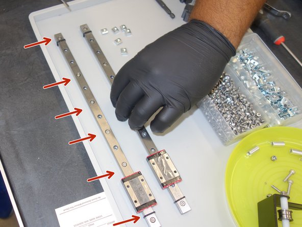 Ender 3 / CR20/PRO Y axis Linear rail kit install, Rail Prep: crwdns2935265:04crwdnd2935265:02crwdnd2935265:02crwdne2935265:0