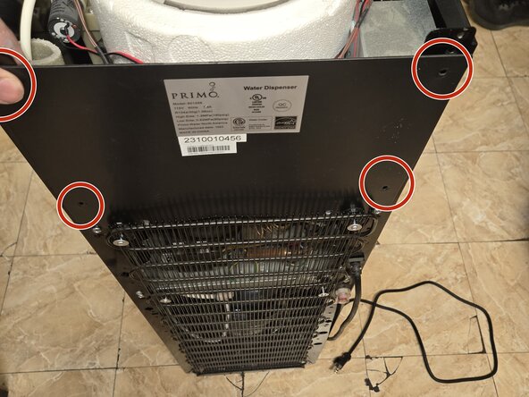 Primo 601258-C Temperature Sensor Replacement: crwdns2935265:011crwdnd2935265:02crwdnd2935265:03crwdne2935265:0