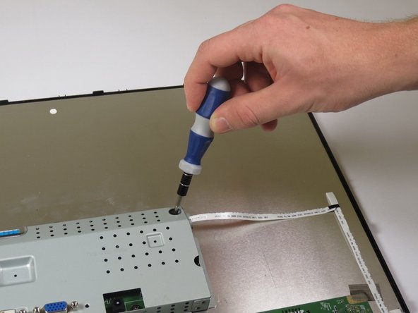 Acer S200HL LCD Monitor Bundled Cable Connector Replacement, Removing Interior Motherboard Casing: crwdns2935265:04crwdnd2935265:02crwdnd2935265:02crwdne2935265:0