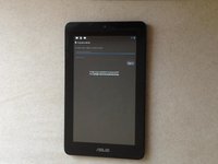 Asus Memo Pad ME172V - Factory Reset , Password Removal