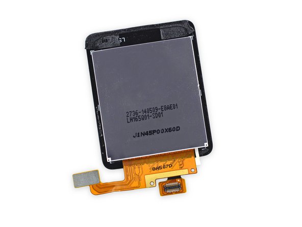 LG G Watch Teardown: crwdns2935265:014crwdnd2935265:03crwdnd2935265:03crwdne2935265:0