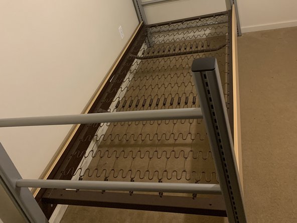 How to Un-loft a College Dorm Bed: step 6, image 2 of 2