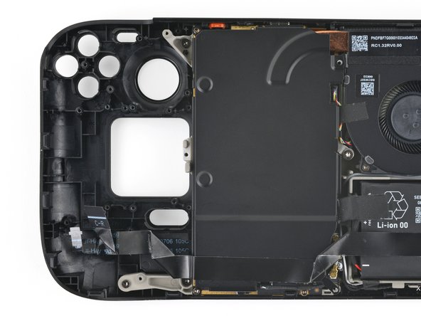 Steam Deck OLED Front Shell Replacement, Remove the motherboard shield screws: crwdns2935265:073crwdnd2935265:02crwdnd2935265:02crwdne2935265:0