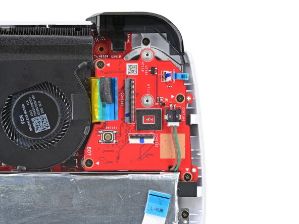 Asus ROG Ally Left Thumbstick Replacement, Unfasten the left thumbstick assembly: step 13, image 2 of 3