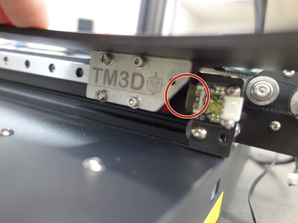 Ender 3 / CR20/PRO Y axis Linear rail kit install, Y Endstop Spacer: crwdns2935265:010crwdnd2935265:03crwdnd2935265:03crwdne2935265:0