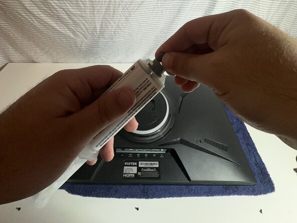 Viotek Gaming Monitor W2711SE Back Panel Attachment Latch Repair: crwdns2935265:06crwdnd2935265:02crwdnd2935265:03crwdne2935265:0