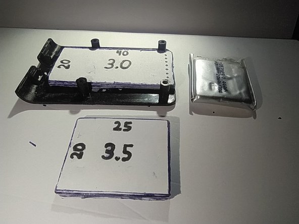 Moleskine Journey Travel Light Battery Replacement, Expanding the capacity: crwdns2935265:06crwdnd2935265:03crwdnd2935265:03crwdne2935265:0