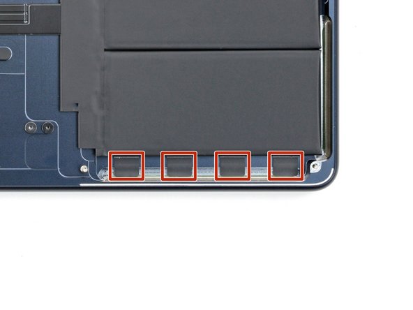 MacBook Air 15" 2024 Battery Replacement, Battery adhesive information: crwdns2935265:018crwdnd2935265:03crwdnd2935265:03crwdne2935265:0