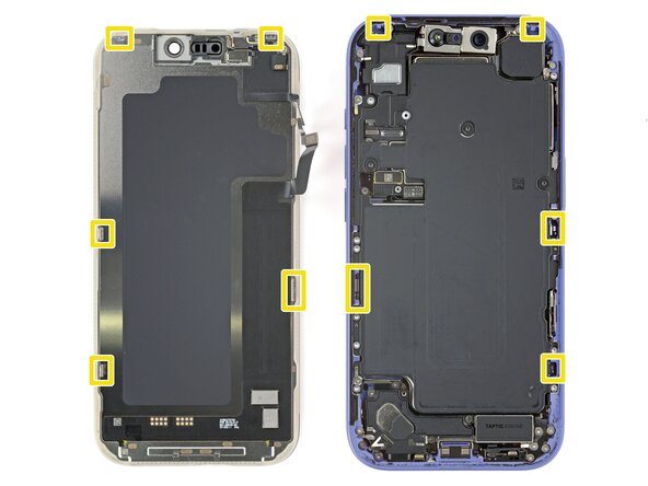 iPhone 17 Pro Battery Replacement, Screen information: crwdns2935265:09crwdnd2935265:03crwdnd2935265:03crwdne2935265:0