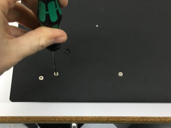 Keenovo Bed Heater Installation, Disassembly 1c.: crwdns2935265:03crwdnd2935265:02crwdnd2935265:03crwdne2935265:0