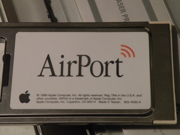 Power Mac G4 Quicksilver Teardown, AirPort Card: crwdns2935265:05crwdnd2935265:03crwdnd2935265:03crwdne2935265:0