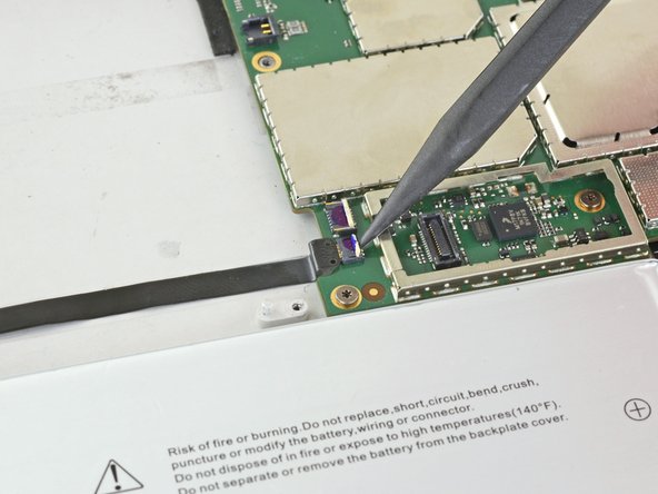 Microsoft Surface Pro 4 Headphone Jack Replacement, Remove the headphone jack: crwdns2935265:039crwdnd2935265:02crwdnd2935265:03crwdne2935265:0