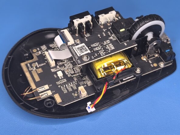 Hyperx Pulsfire Dart - Wireless Gaming Mouse Rotary encoder/scroll wheel Replacement, Disconnecting battery: crwdns2935265:03crwdnd2935265:02crwdnd2935265:02crwdne2935265:0