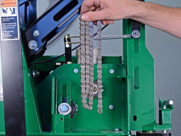 Classen Sod Cutter HSC18AHD 2018 Upper Drive Chain Replacement: crwdns2935265:018crwdnd2935265:02crwdnd2935265:02crwdne2935265:0