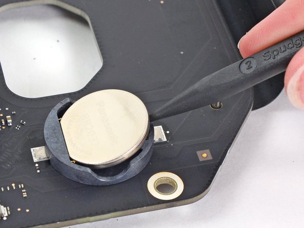 HP 15-ac142dx CMOS Battery Replacement, Remove the battery: crwdns2935265:05crwdnd2935265:02crwdnd2935265:02crwdne2935265:0