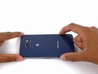 Samsung Galaxy S6 Edge Rear Glass Adhesive Replacement
