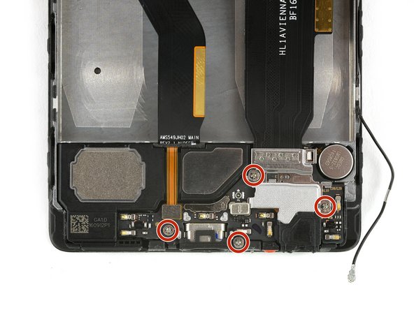 Huawei P9 Plus Display with Frame Replacement, Display: step 11, image 3 of 3