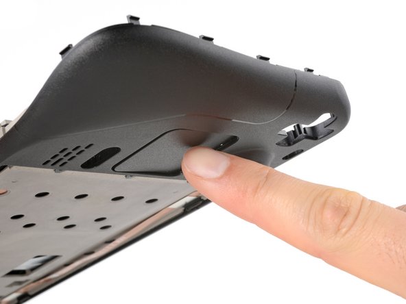 Steam Deck OLED Front Shell Replacement, Remove the left touchpad: crwdns2935265:072crwdnd2935265:03crwdnd2935265:03crwdne2935265:0