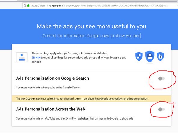How to kick out Google OUT from your 2018 Internet browser: step 8, image 1 of 1