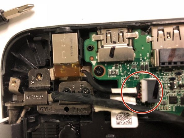 Dell Inspiron 15-7548  Power Port Replacement, Power Port: crwdns2935265:03crwdnd2935265:02crwdnd2935265:02crwdne2935265:0