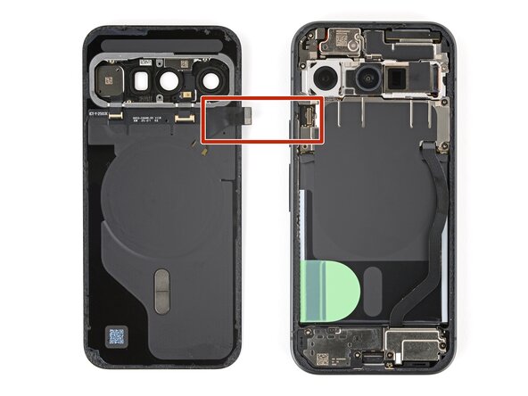Google Pixel 10 Vibration Motor Replacement, Back glass adhesive information: 6 단계, 이미지 3개 중 2개