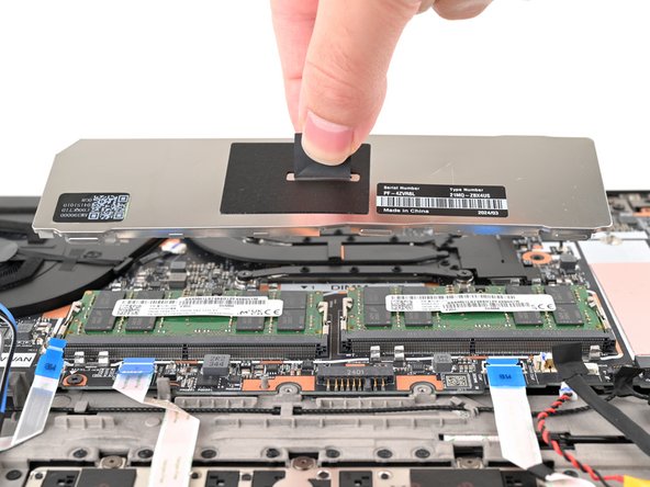Lenovo ThinkPad T16 Gen 3 Motherboard Replacement, Remove the RAM shield: stap 0, afbeelding 2 van 2