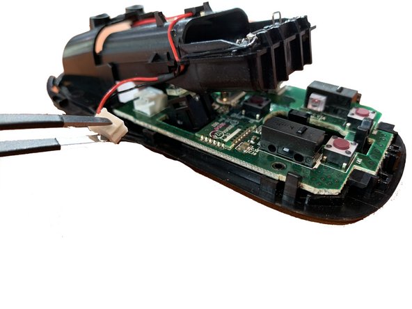 Logitech M150 Mouse Teardown, Remove the Battery Bay: step 8, image 2 of 3