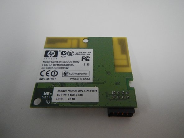 HP Photosmart Premium C309g Wireless Card Replacement: crwdns2935265:04crwdnd2935265:03crwdnd2935265:03crwdne2935265:0