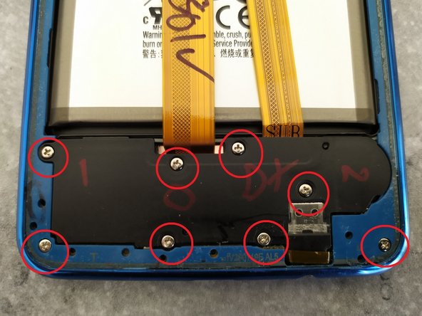 Samsung A7 (2018) SM-A750FN  Display  Replacement, Remove mid-frame: crwdns2935265:03crwdnd2935265:02crwdnd2935265:02crwdne2935265:0