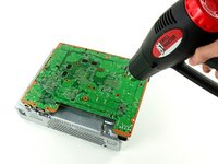 Reflowing Xbox 360 Motherboard