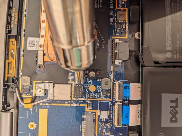 Dell latitude 7420 BIOS Admin Password Reset, Re-solder the chip to the motherboard: crwdns2935265:012crwdnd2935265:01crwdnd2935265:01crwdne2935265:0